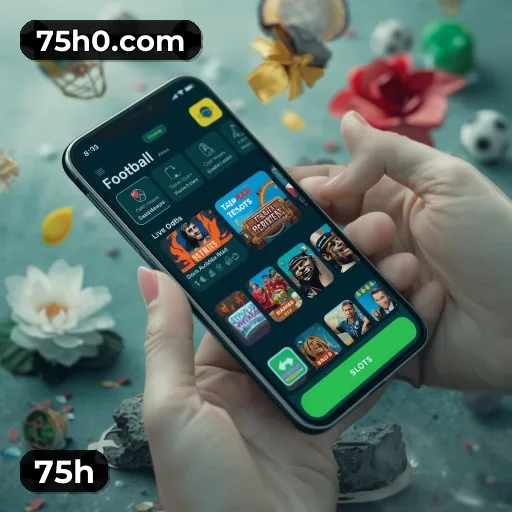 75h cadastro — tela de formulário no app oficial